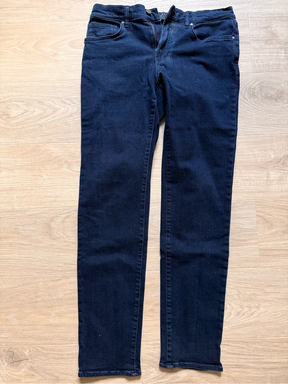 DSTLD Men’s Slim Dark Blue Jeans